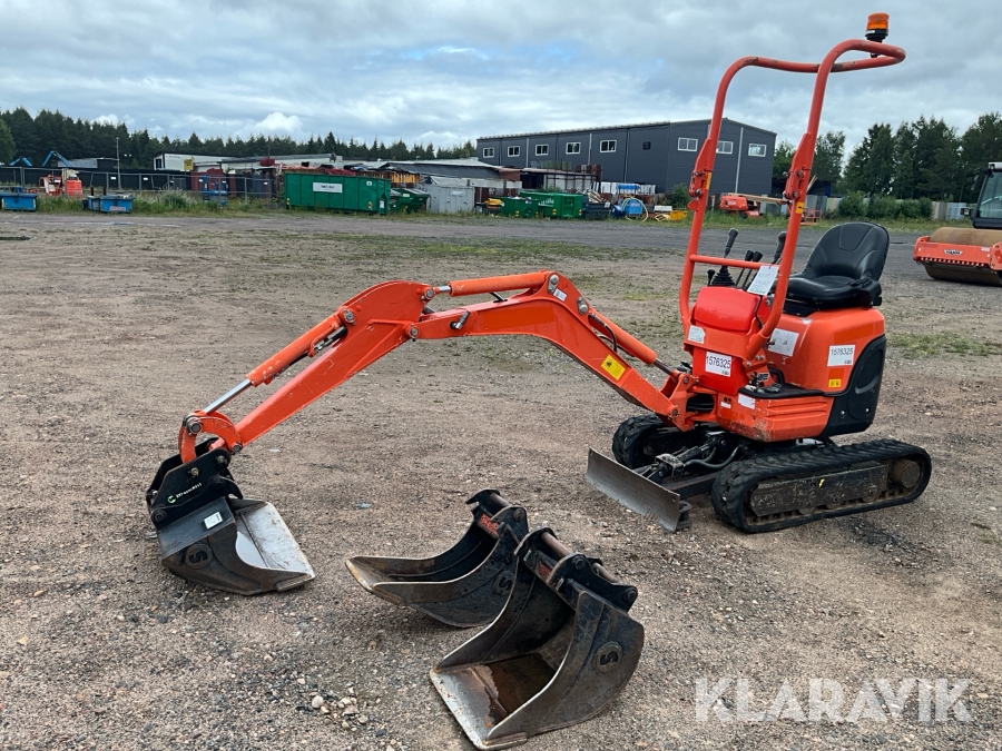 Grävmaskin Kubota U10-3