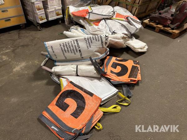 Storsäck för byggmaterial 250-1500kg
