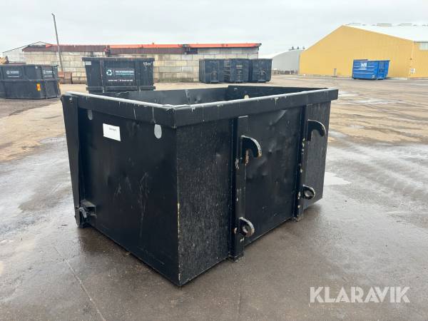 Containerskopa 4 m3 med öppningsbar front