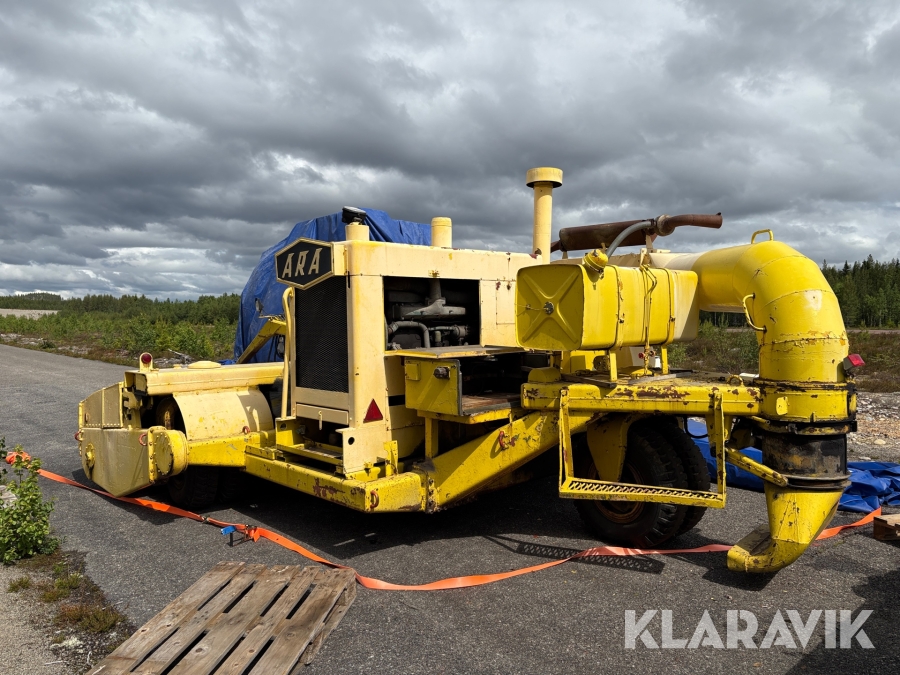 Sopmaskin ARA med Scania V8 DS11
