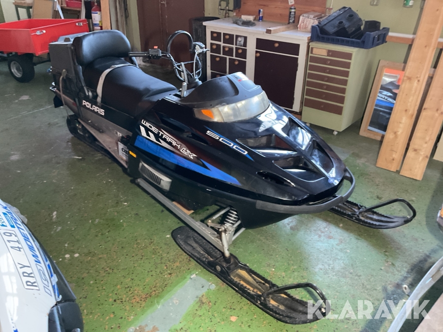 Snöskoter Polaris Widetrack LX 500 med vagn