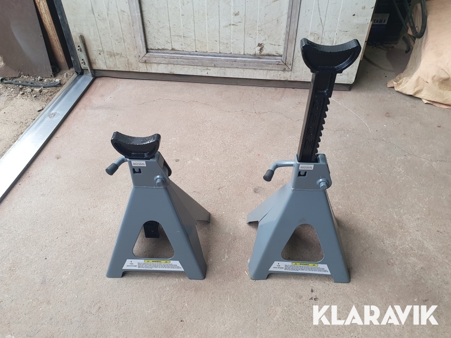 Pallbockar 6 ton 2 st
