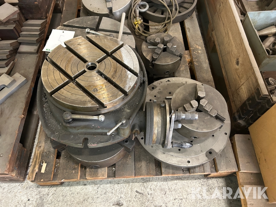 Tillbehör till svarv och fräs