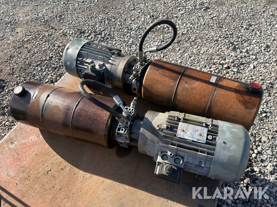 Hydraulpumpar 2st