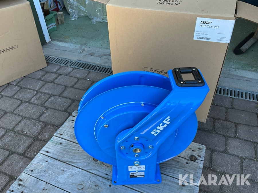 Slangvinda SKF 7607 OLP 231 för tryckluft, vatten och olja