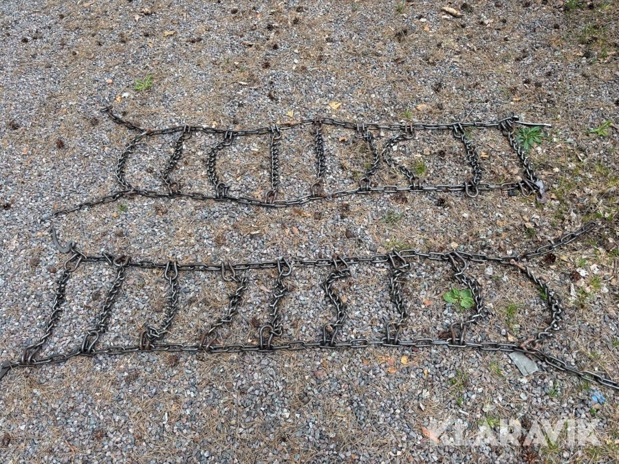 Snökedjor 450x1600mm med brodd 1 par