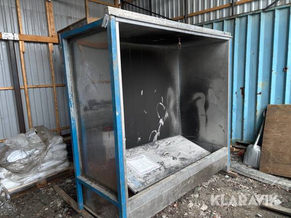 Lackbox för pulverlackering SCS
