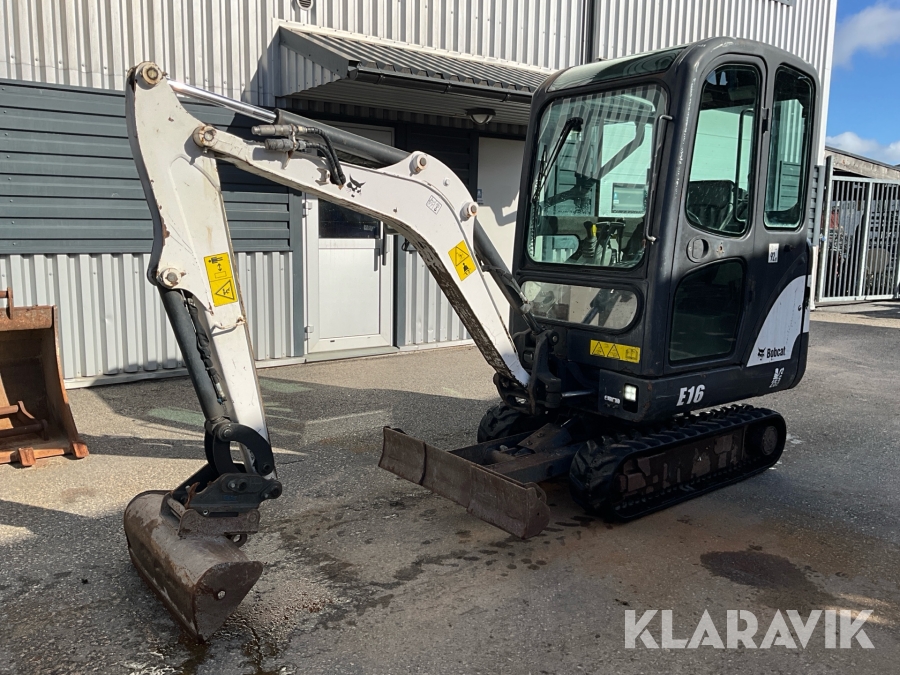 Grävmaskin Bobcat E16 A EM