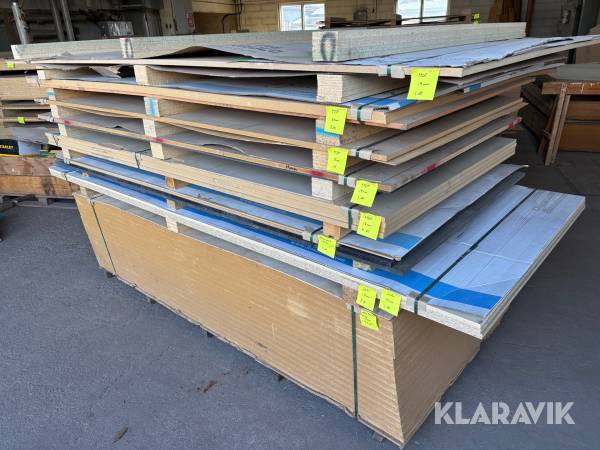 Byggskivor Spån/MDF/Porös board