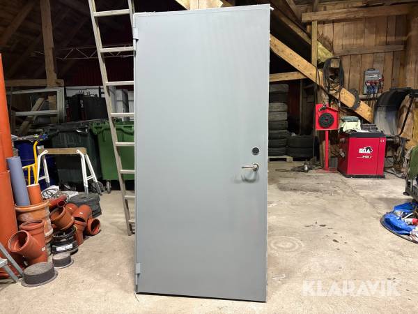 Ståldörr 1x2,10 m