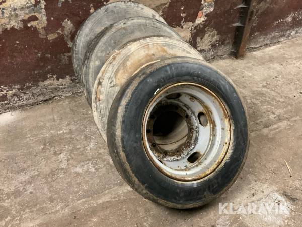 Hjul till släp 275/70R22.5 4st