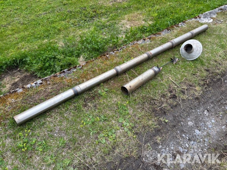 Kaminrör/rökrör från försvaret