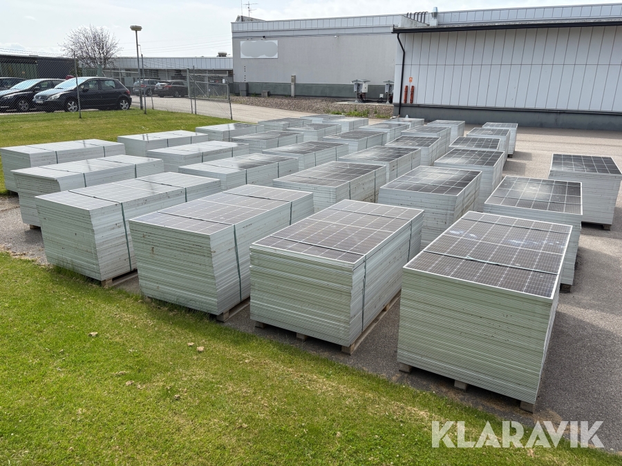 Solcellspaneler JX182-144M-550W ca 800st