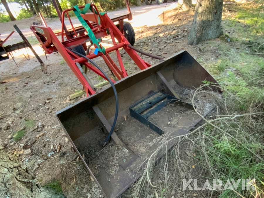 Frontlastare Ålö Quicke 2000, Vårgårda, Klaravik auktion