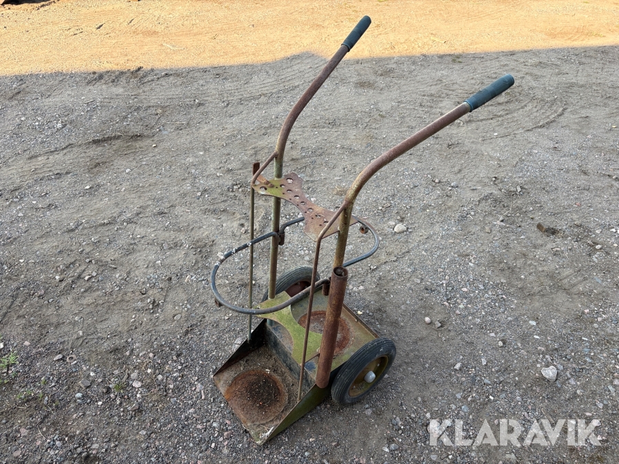 Vagn till gasflaskor