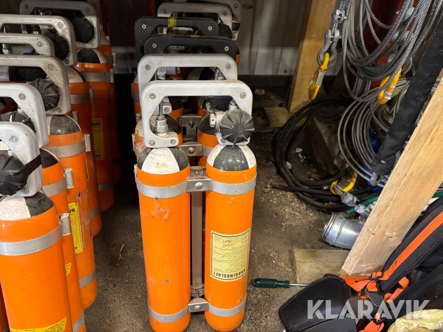 Luftflaskor AGA 324 10st