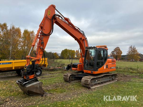 Bandgrävare Doosan DX140LC-3