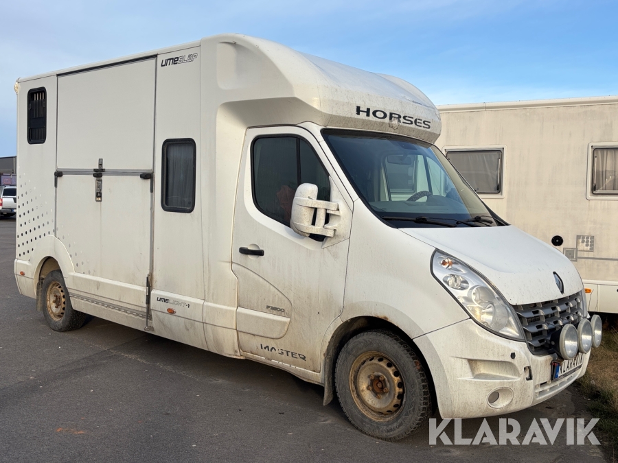 Hästlastbil Renault Master