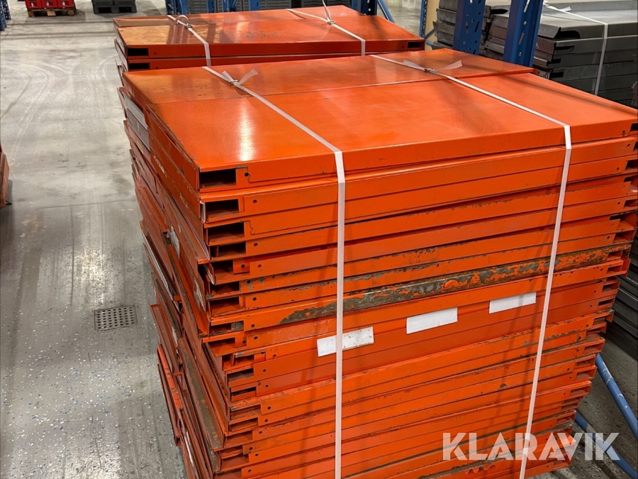 Balkplan / Hyllplan till pallställ 196st