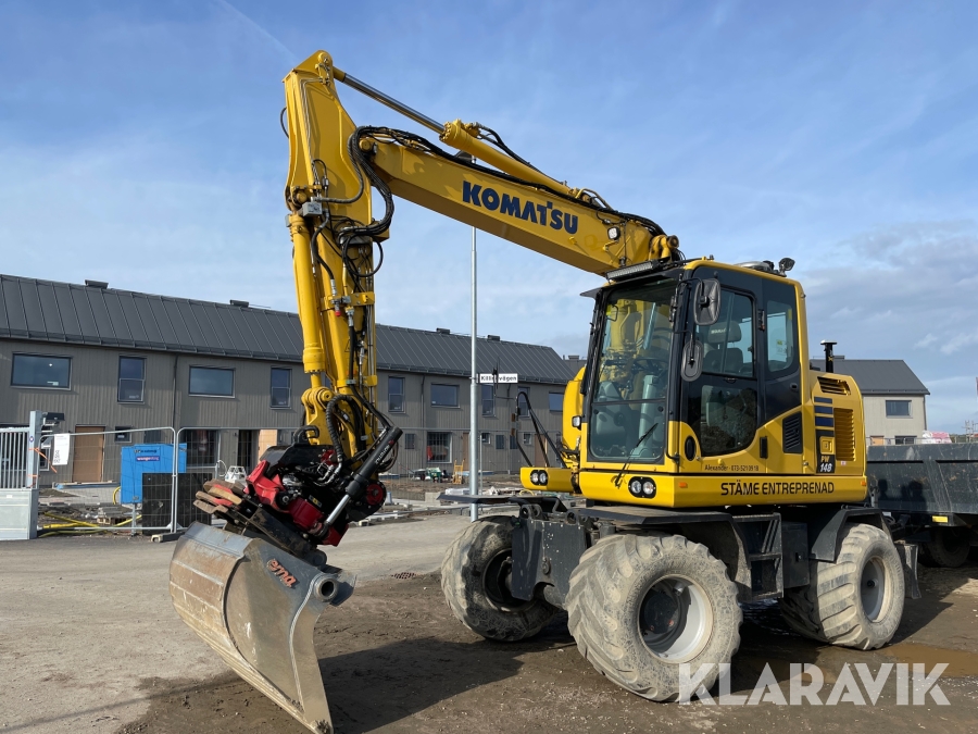 Hjulgrävare Komatsu PW148-10