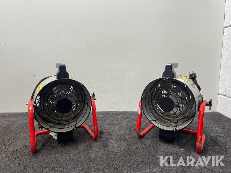 Varmluftsfläktar Garo FT19