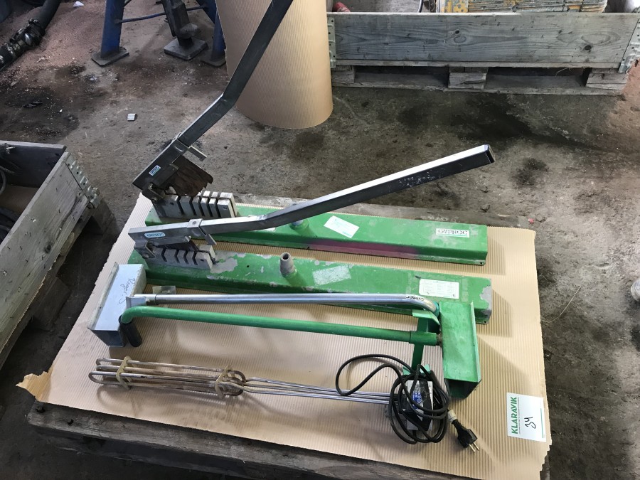 Div pall Gyproc verktyg