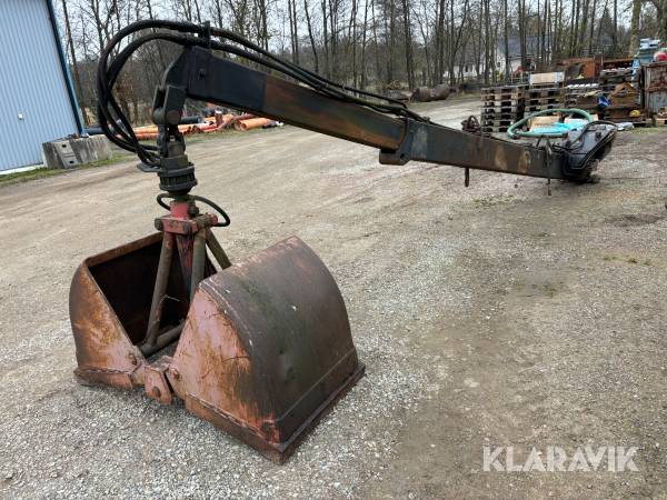 Kranarm B20, med gripskopa