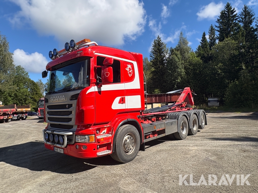 Lastväxlare Scania R480LB8X4*4 med snabblås