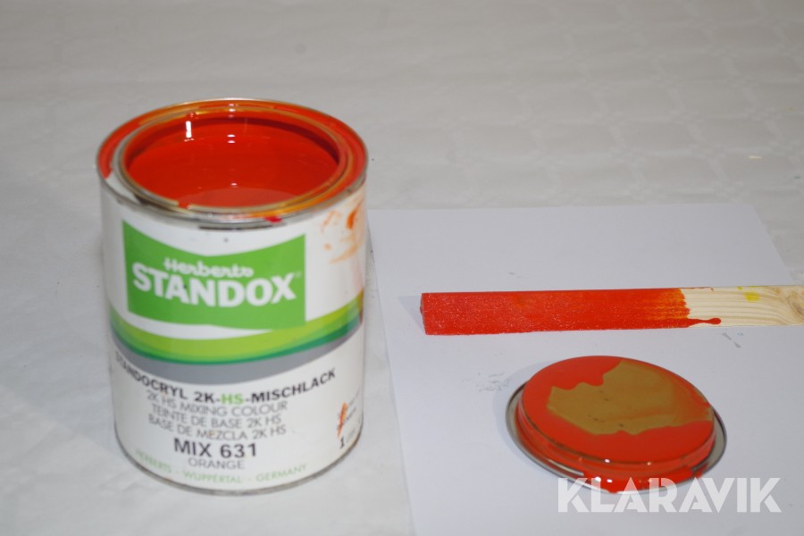 Billackering STANDOX MIX 631  Orange 5l