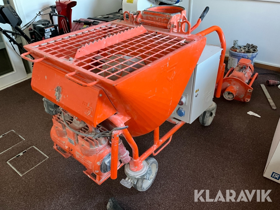 Putsspruta PFT G4 inklusive tillbehör