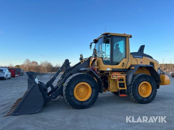 Hjullastare Volvo L60H med tandskopa