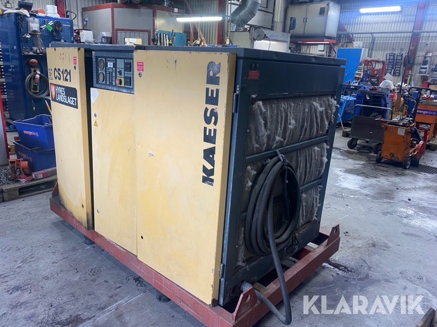 El Kompressor Kaeser CS121