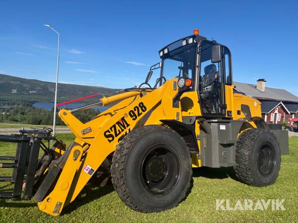 Hjullastare SZM 928 med skopa