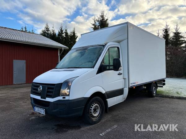 Skåpbil Volkswagen Crafter bakgavellyft volymskåp