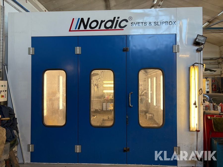 Lackeringsbox Nordic med utsug