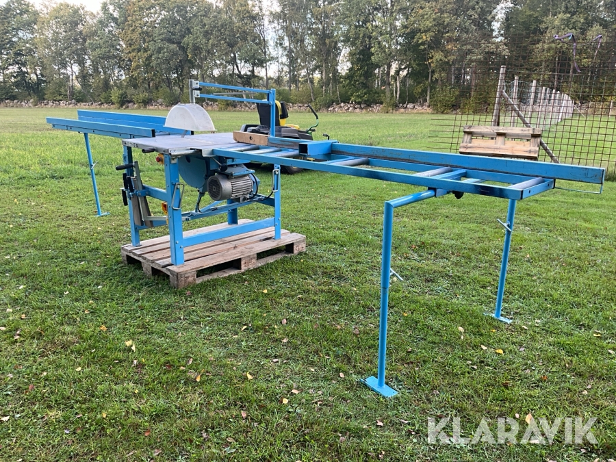 Byggsåg Siab 1003 med rullbord