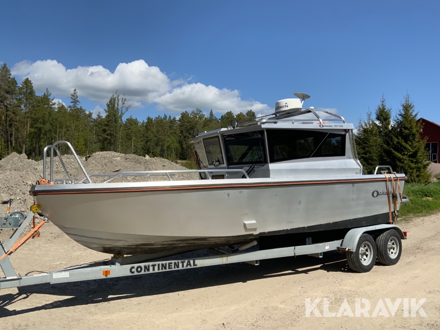 Aluminiumbåt Ockelbo B21 Cab med Evinrude 150hk