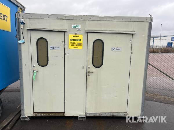 WC dubbel Danfo RWCS2