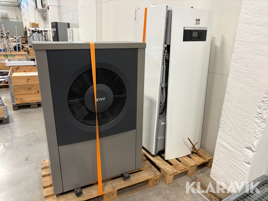 Värmepump Luft/Vatten IVT AirO S Hydro C (9/8 kW)