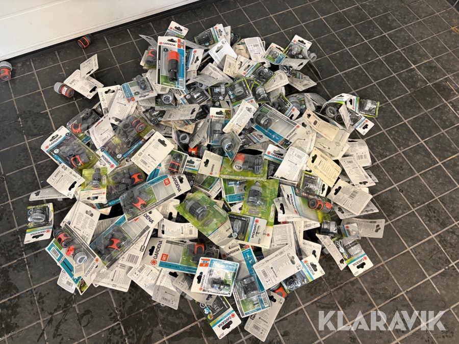 Kopplingar för trädgårdsslang Gardena