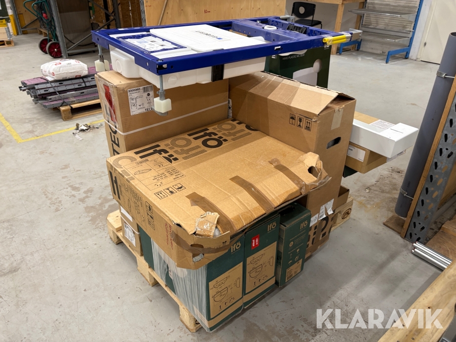 WC-stol, fixturer, handfat & tillbehör