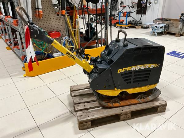 Markvibrator Bomag BPR 60/65/DE med packningsindikator