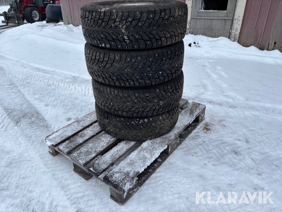 Dubbade vinterhjul Nokian Hakkapeliitta C4 4 st