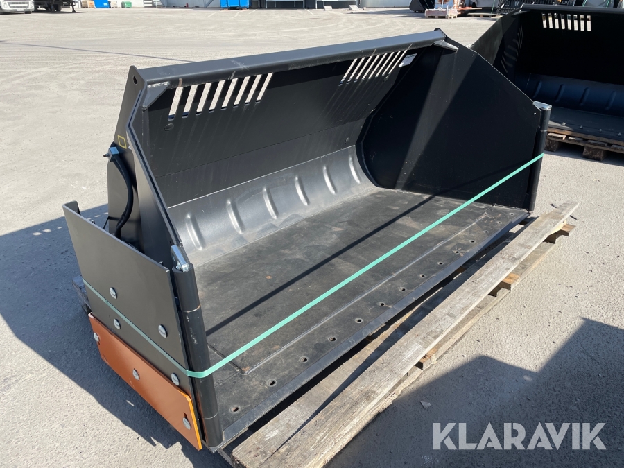 Klaffskopa 230 Rail med Rail skruvbar Euro Ålö