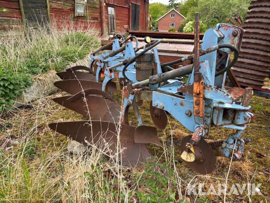 TegPlog Överum 4-skärig, extra plog medföljer 1-skär