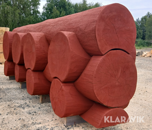 Skylt i trä