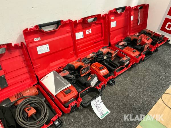 Gipsskruvdragare och slagskruvdragare Hilti