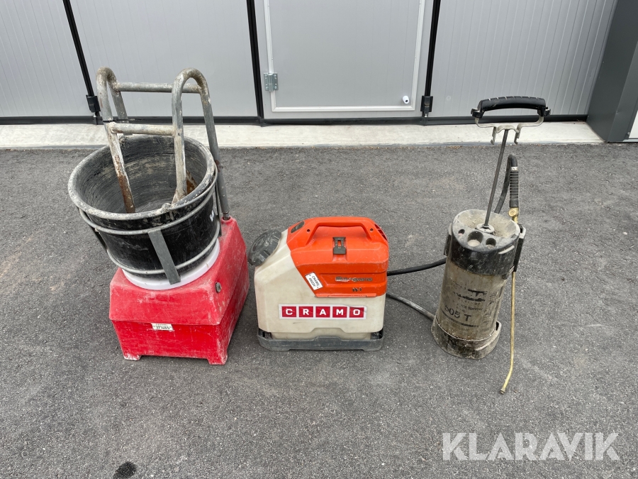 Paket med blandade saker  