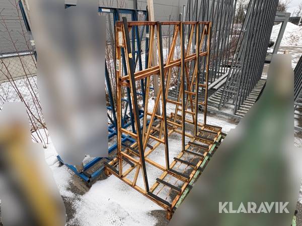 Glas/ skivställ A stativ