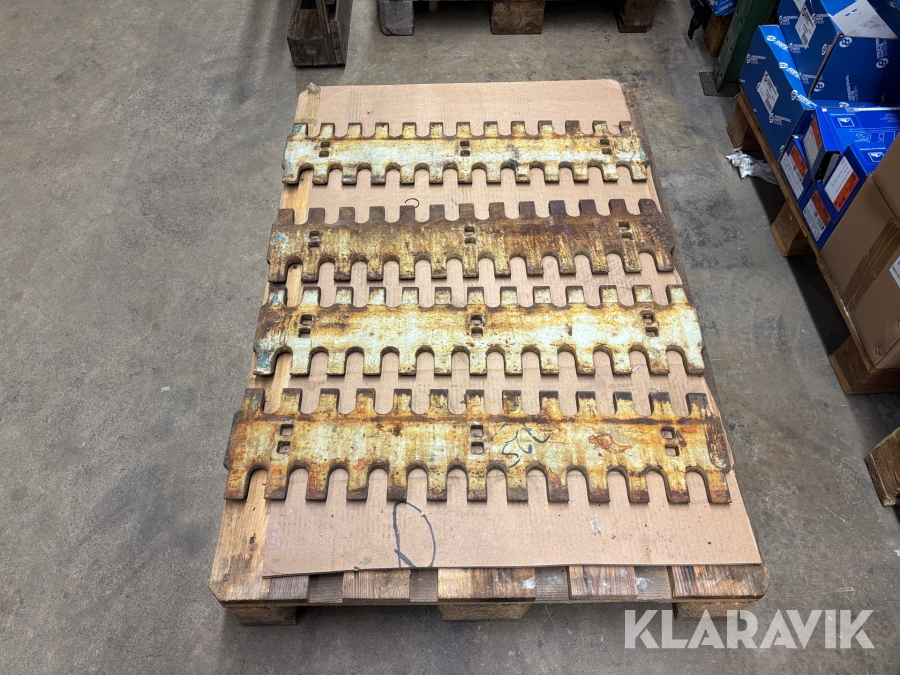 Isrivarstål till snöblad 4 st